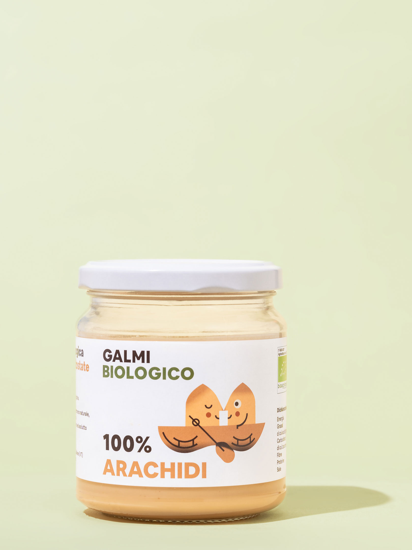 Organic peanut spread