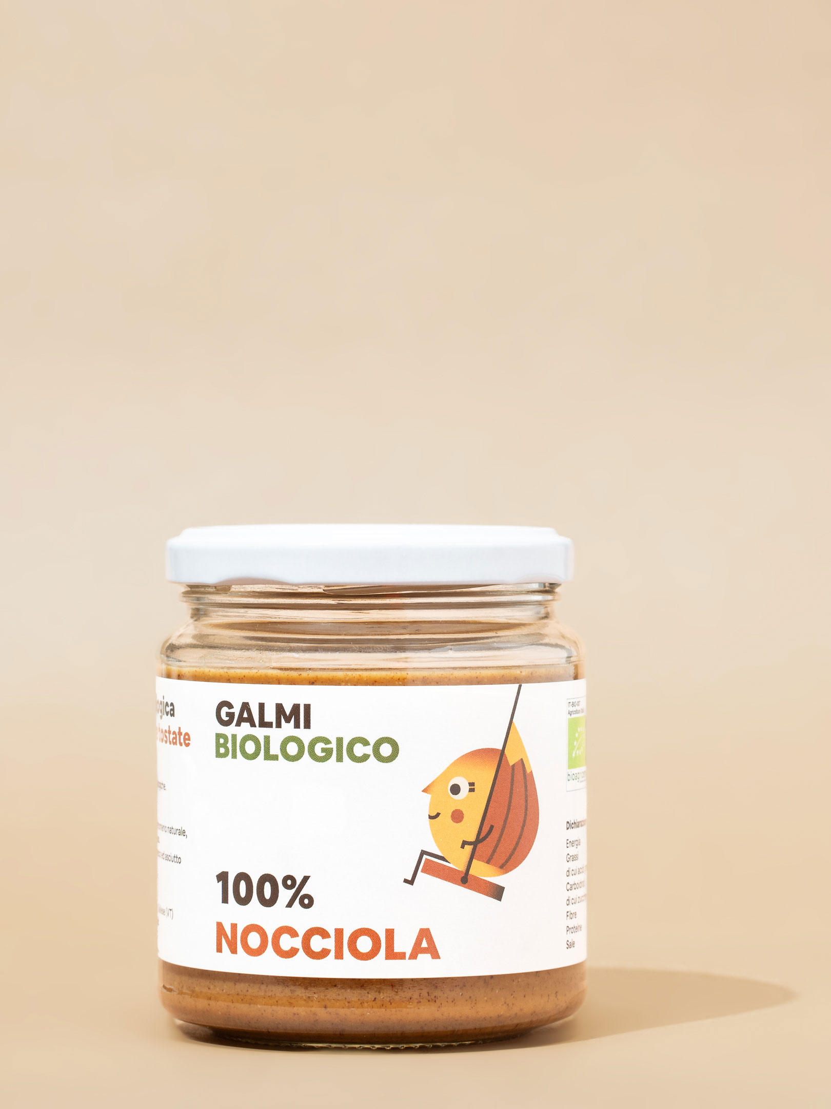 Organic hazelnut spread